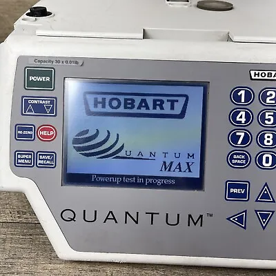 $155 • Buy Hobart Quantum Commercial Scale ML-29252-BJ - FOR PARTS ⚠️UNTESTED⚠️