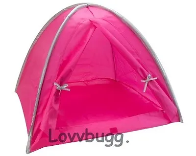 Hot Pink Tent For 18  American Girl Doll Camping Accessory FREESHIP ADDONS LovvU • $24.95