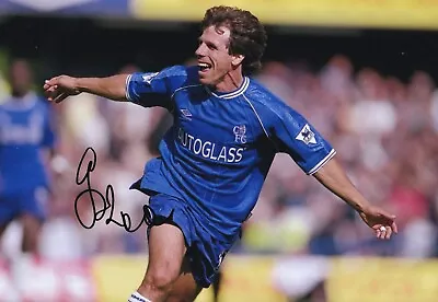 £30 • Buy Football - Gianfranco Zola - Hand Signed 12x8 Inch Photograph - Chelsea - COA
