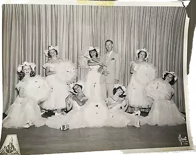 Vintage Girls Dance Photo NADAA CA Group Photo 8 X 10 Parasols Grant Photography • $11.95