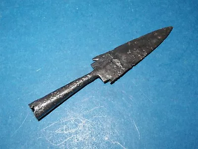 MEDIEVAL   ARROWHEAD        105 Mm     HEAD IS BARBED. • $92