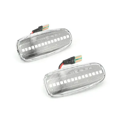 LED Turn Signal Light Side Marker Light Blinker Lamp For W124 W163 W210 White • $25.99