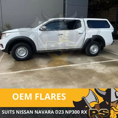 PS4X4 Nissan Navara NP300 RX Fender Flares Wheel Arches D23 Guard • $309