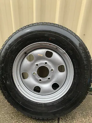 205R16C Bridgestone Dueller H/T Tyre And Wheel To Suit Ford Courier/Mazda Bravo • $150