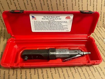 MAC Tools AR777 3/8 Drive Heavy Duty Air Ratchet Vintage Pneumatic Socket Wrench • $150