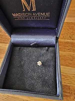 Diamond Earring 14ct Gold • £45.46