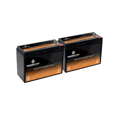 2 Pack Bundle 12v 10ah Battery For Schwinn S500 FS S-500 FS Scooter T2 Terminal • $44.42