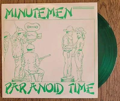 Minutemen -  Paranoid Time  10  Green Vinyl. RARE • $80