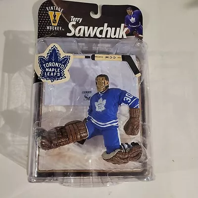 Mcfarlane Vintage Hockey Toronto Maple Leafs Terry Sawchuk Figure • $43.90