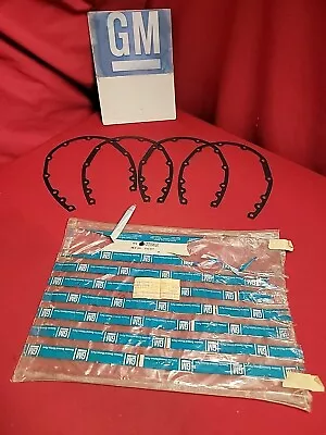 NOS GM 4 QTY Timing Chain Cover Gasket GM 3799620 • $19.95