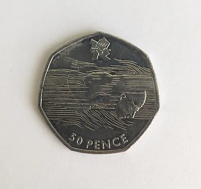 Extremely Rare 2011 Olympic Aquatics 50p Coin • £2.49