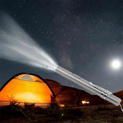£4.88 • Buy USB Pen Light LED Mini Torch For Nurses, Medical Pocket Flashlight Rechargeable.