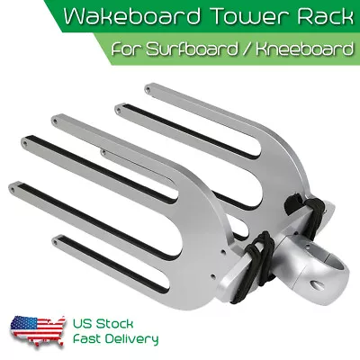 $95.39 • Buy Wakeboard Tower Rack Surfboard Waterski Board Holder Fit 1.5  - 2.5  Tower