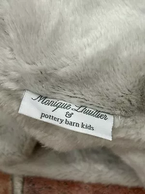 Pottery Barn Kids Gray Fur Monique Lhuillier My First Anywhere Chair Cover NWOT • $69.99