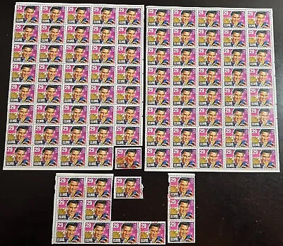 1993 29 Cent Elvis Presley Postage Stamps 90 Including Full Sheet • $25