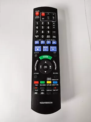 New N2QAYB000234 For Panasonic DVD Recorder Remote Control DMR-EX81 DMR-EX768 • £4.99