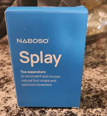 Naboso Splay Gel Toe Stretcher Separator And 1 Pair (1 Pack).  NIB • $41.50