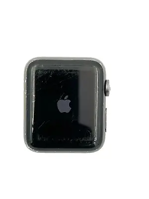 Apple Series 2 Nike+ - 42mm Space Gray Aluminum Case - *PLEASE READ* - MP4ELL/A • $0.99
