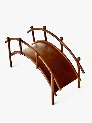 Miniature Rusty Bridge For Fairy Garden Or Exterior Of Dollhouse • $15