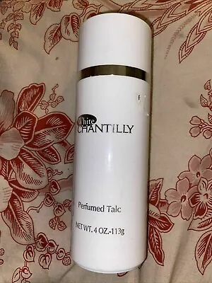 $13.50 • Buy Dana White Chantilly 4.0oz Parfumed Talc For Women Read Listing New Un-Box RARE