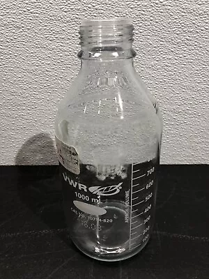 VWR 1000mL 10754-820 Glass Bottle • $9.31