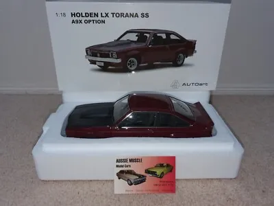 $275 • Buy 1:18 Biante Holden LX SS A9X Torana Hatchback In Madeira Red