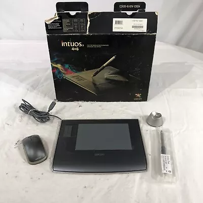 Wacom Intuos3 Comic Pen & Touch Graphics Tablet + Wireless Mouse • $29.99