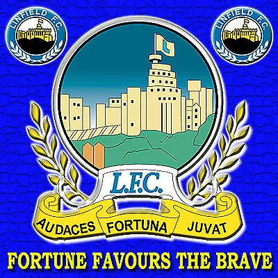 £8 • Buy **Fortune Favours The Brave**  **LINFIELD  F.C.** -LOYALIST/ ORANGE/ULSTER CD