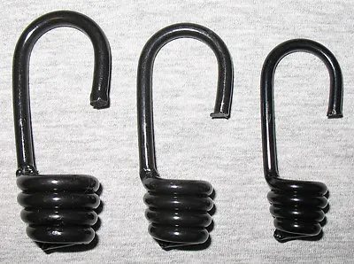£69.95 • Buy Plastic-coated, Steel Wire Hooks For 6, 8 & 10mm Shock Cord/bungee/elastic Rope