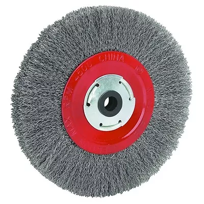 8  Inch Round Wirewheel Steel Wire Brush Wheel For Bench Grinder • $32.30