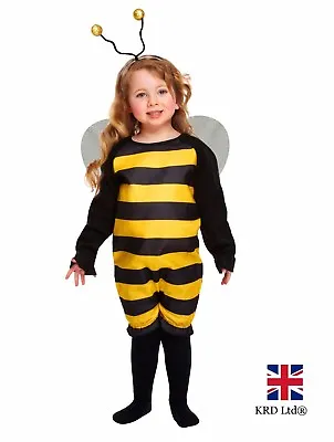 £8.50 • Buy CUTE BUMBLE BEE TODDLER Fancy Dress Costume Kids Girls Halloween Animal 2-3Y UK