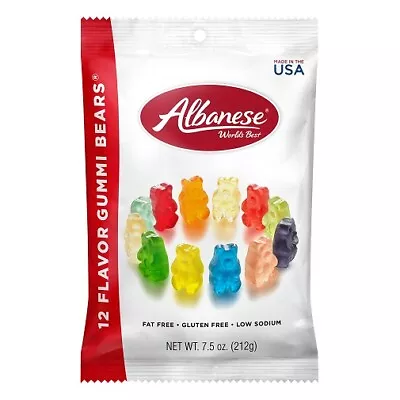 $11.95 • Buy Albanese World's Best 12 Flavors Gummy Bears