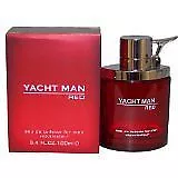 Yacht Man Red By Myrurgla 3.4 Oz EDT Cologne For Men New FULL SHIPS DAILY • $14.99