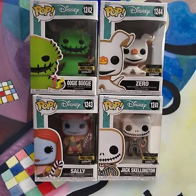 Funko POP! Lord Of 4  Disney A Nightmare Before Christmas Hot Topic  • $55