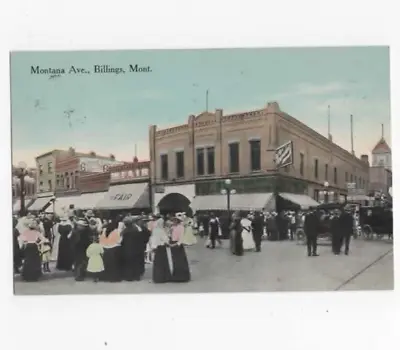 Billings Montana  Montana Ave 1918  The Fair 5 10 And 25 Cent Store • $24.99
