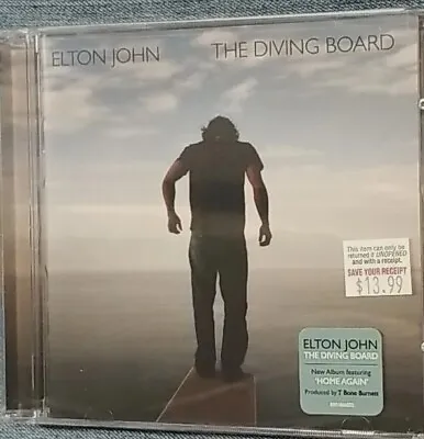 ELTON JOHN ● THE DIVING BOARD (NEW/SEALED CD 2013) With Hype Sticker. FAST S&H. • $2.09