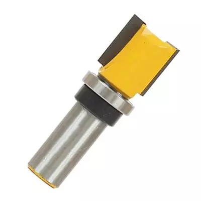 £8.29 • Buy 3/4-Inch Hinge Mortise Flush Trim Template Router Bit Cutter 1/2-Inch Shank