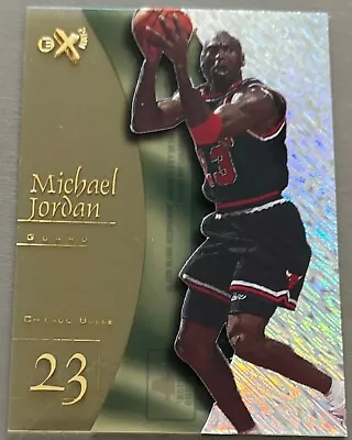 Michael Jordan 1998 Skybox E-X 2001 Basketball #9 Acetate Chicago Bulls • $75