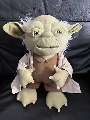 STAR WARS YODA Large Talking Soft Plush Underground Toys 13  • £9.99