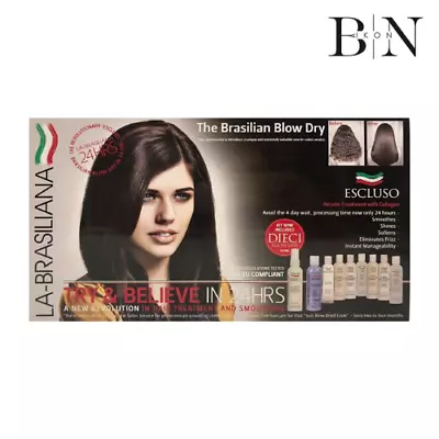 La Brasiliana Small Escluso Keratin Formaldahyde Free Kit • £191.55