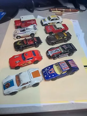 Lot 10 Vintage Matchbox Cars Corvette Trans Am Porsche Pantera Challenger Spyder • $25.91