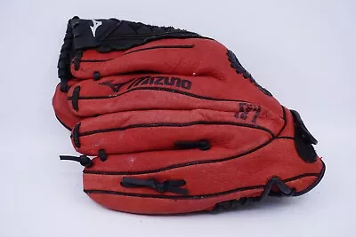 Mizuno GPP-1150-Y1 11.5” Red & Black Youth Baseball Softball Glove RHT • $34.99