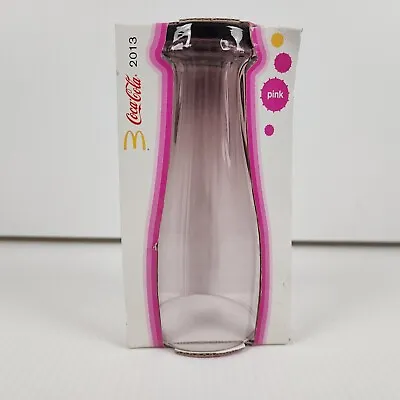 McDonald's Coca Cola Glass 2013 Pink McDonalds Limited Edition • $6.42