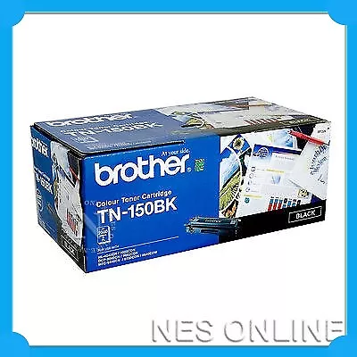 Brother TN150BK BLACK Toner HL4040CN/HL4050CDN/MFC-9840CDW/9450CDN/9440CN (2.5K) • $127.05