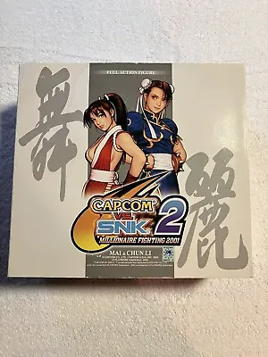 $249.99 • Buy Capcom Vs. SNK 2 Millionaire Fighting 2005 Series 2 SDCC Prototype Mai & Chun Li