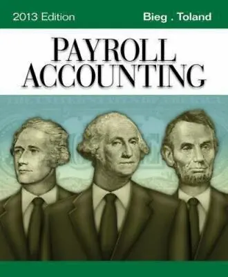 $7.09 • Buy Payroll Accounting 2013 [with Computerized Payroll Accounting Software CD-ROM]