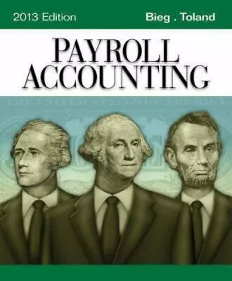 $6.28 • Buy Payroll Accounting 2013 [with Computerized Payroll Accounting Software CD-ROM]