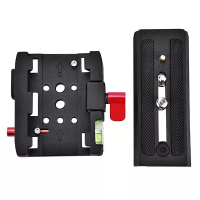 Quick Release Assembly Plate P200Clamp Adapter For Manfrotto577 501 500AH 701HDV • £11.24