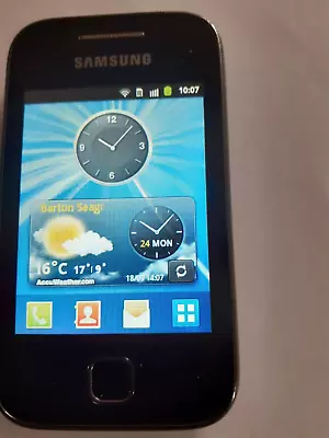 £18.95 • Buy Samsung Mini Galaxy Y Smartphone GT-S5360 & Charger Working Perfect