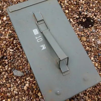 AMMO BOX 50 Cal PRE-USED Ammo Can Military Surplus Storage Box Tool Box Empty • £14.99